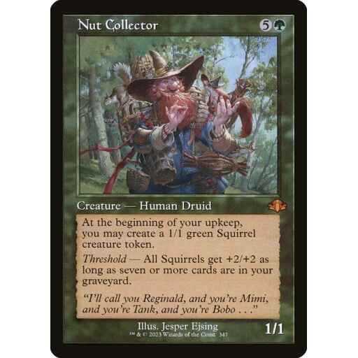 Dominaria Remastered - 347 - Nut Collector - Mythic - G - Non-foil