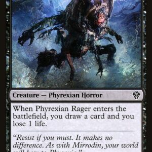 Dominaria United - 99 - Phyrexian Rager - Common - B - Foil