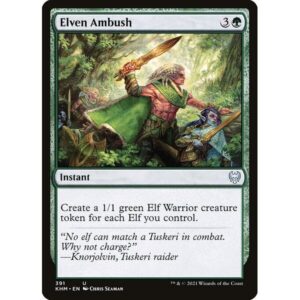 Kaldheim - 391 - Elven Ambush - Uncommon - G - Non-foil