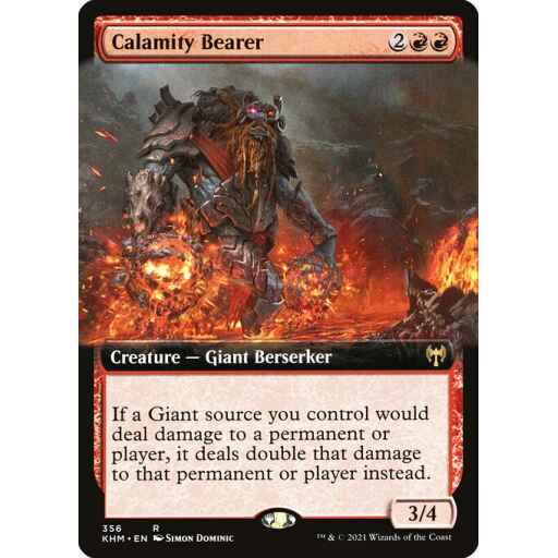 Kaldheim - 356 - Calamity Bearer - Rare - R - Foil