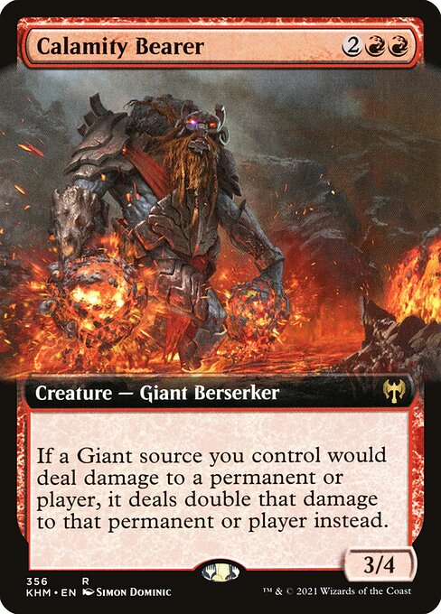 Kaldheim - 356 - Calamity Bearer - Rare - R - Foil