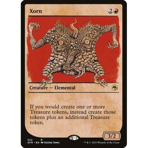 Adventures in the Forgotten Realms - 322 - Xorn - Rare - R - Foil