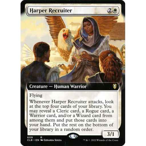 Commander Legends: Battle for Baldur's Gate - 609 - Harper Recruiter - Rare - W - Non-foil