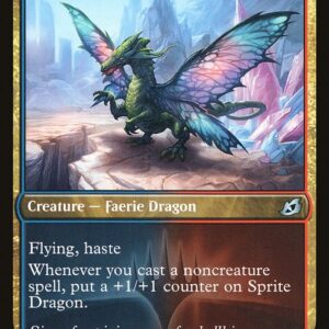 Ikoria: Lair of Behemoths - 369 - Sprite Dragon - Uncommon - UR - Non-foil (Front)