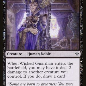 Throne of Eldraine - 109 - Wicked Guardian - Common - B - Non-foil