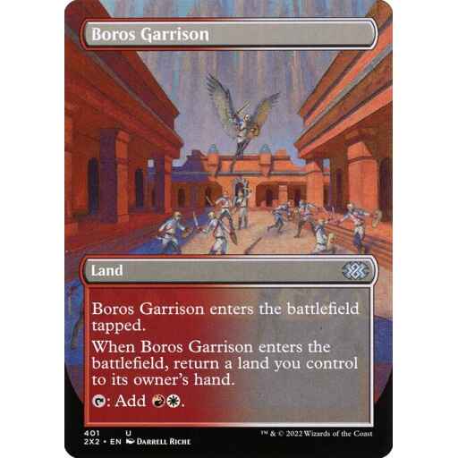Double Masters 2022 - 401 - Boros Garrison - Uncommon - C - Foil