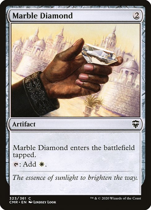 Commander Legends - 323 - Marble Diamond - Common - C - Non-foil