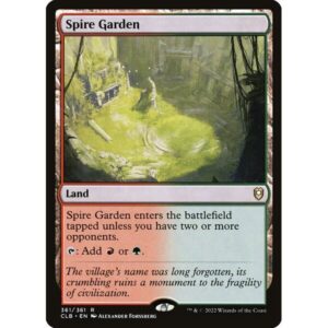 Commander Legends: Battle for Baldur's Gate - 361 - Spire Garden - Rare - C - Non-foil