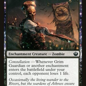 Journey into Nyx - 73 - Grim Guardian - Common - B - Non-foil (Front)