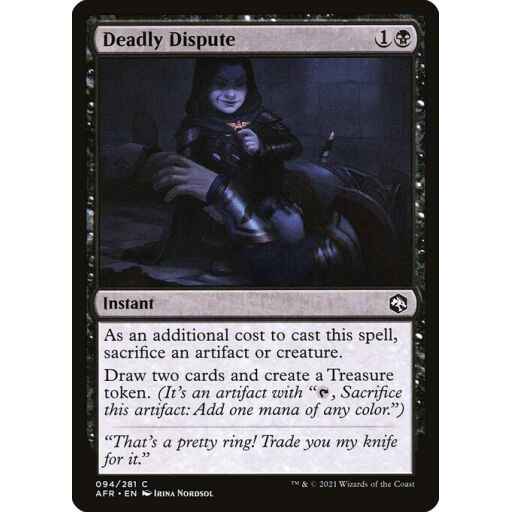 Adventures in the Forgotten Realms - 94 - Deadly Dispute - Common - B - Foil