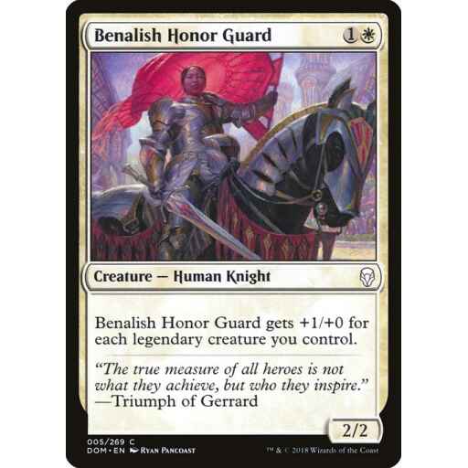 Dominaria - 5 - Benalish Honor Guard - Common - W - Foil