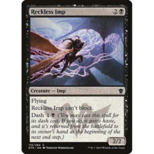 Dragons of Tarkir - 115 - Reckless Imp - Common - B - Non-foil