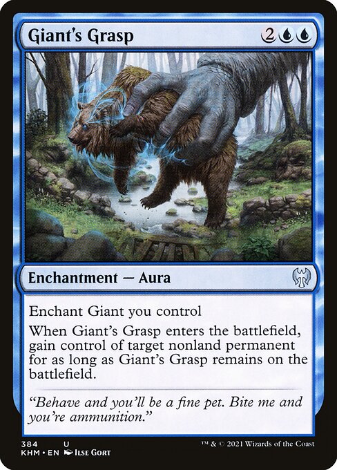 Kaldheim - 384 - Giant's Grasp - Uncommon - U - Non-foil