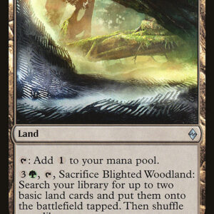 Battle for Zendikar - 233 - Blighted Woodland - Uncommon - C - Non-foil