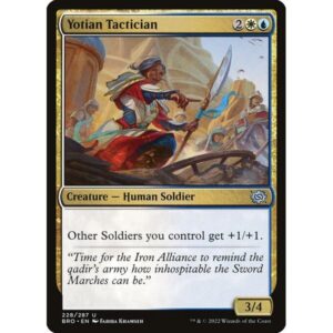 The Brothers' War - 228 - Yotian Tactician - Uncommon - WU - Non-foil