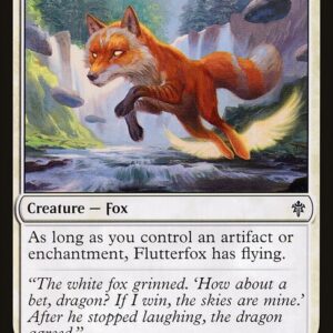 Throne of Eldraine - 12 - Flutterfox - Common - W - Non-foil