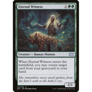 Double Masters 2022 - 145 - Eternal Witness - Uncommon - G - Foil