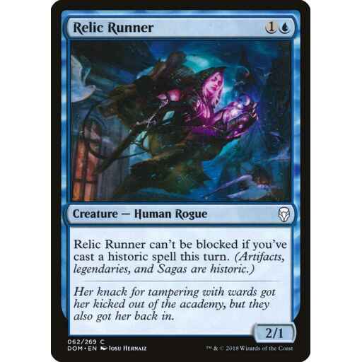 Dominaria - 62 - Relic Runner - Common - U - Foil