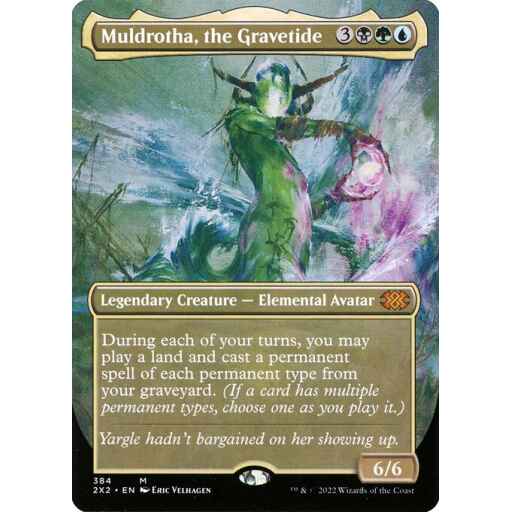 Double Masters 2022 - 384 - Muldrotha, the Gravetide - Mythic - Multi - Foil