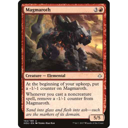 Hour of Devastation - 102 - Magmaroth - Uncommon - R - Non-foil