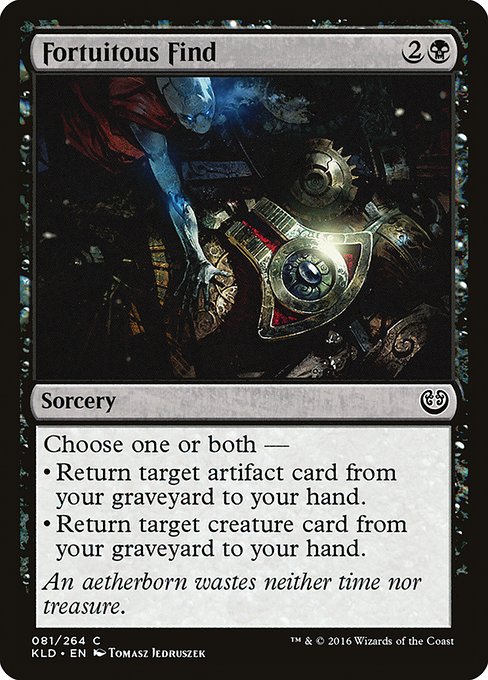 Kaladesh - 81 - Fortuitous Find - Common - B - Non-foil (Front)