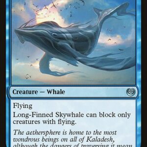 Kaladesh - 54 - Long-Finned Skywhale - Uncommon - U - Non-foil (Front)