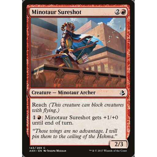 Amonkhet - 143 - Minotaur Sureshot - Common - R - Non-foil