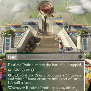 The Lost Caverns of Ixalan - 348 - Restless Prairie - Rare - C - Non-foil (Front)