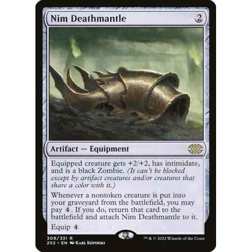 Double Masters 2022 - 309 - Nim Deathmantle - Rare - C - Foil