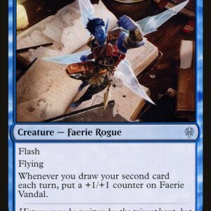 Throne of Eldraine - 45 - Faerie Vandal - Uncommon - U - Non-foil
