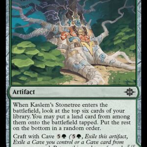The Lost Caverns of Ixalan - 197 - Kaslem's Stonetree // Kaslem's Strider - Common - C - Non-foil (Front)