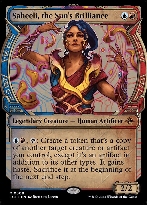 The Lost Caverns of Ixalan - 308 - Saheeli, the Sun's Brilliance - Mythic - UR - Foil (Front)