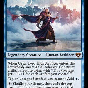 Commander Masters - 130 - Urza, Lord High Artificer - Mythic - U - Non-foil