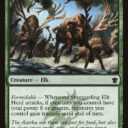 Dragons of Tarkir - 208 - Stampeding Elk Herd - Common - G - Non-foil
