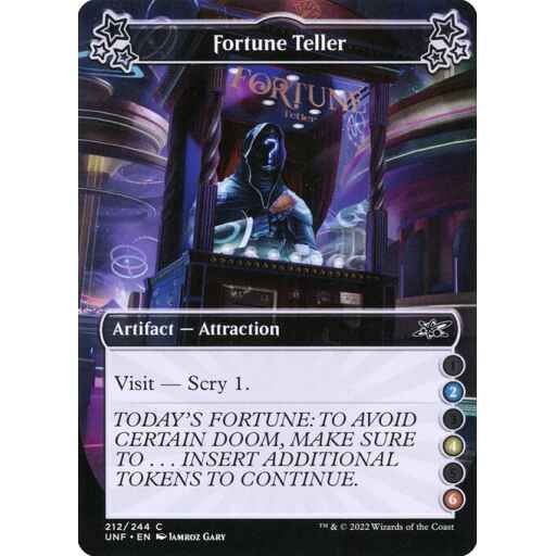 Unfinity - 212b - Fortune Teller - Common - C - Non-foil