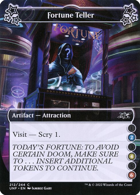 Unfinity - 212b - Fortune Teller - Common - C - Non-foil
