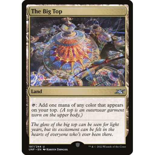 Unfinity - 197 - The Big Top - Uncommon - C - Non-foil