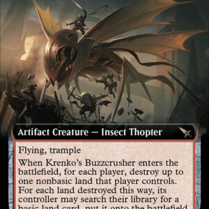 Murders at Karlov Manor - 405 - Krenko's Buzzcrusher - Rare - R - Foil