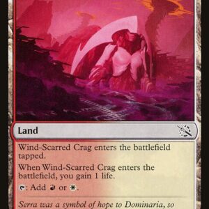 March of the Machine - 276 - Wind-Scarred Crag - Common - C - Non-foil