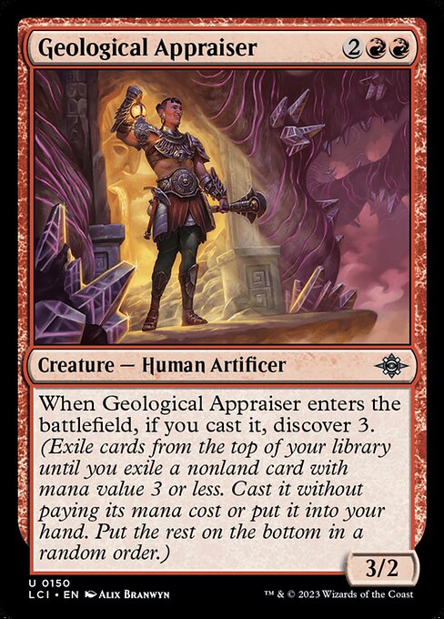 The Lost Caverns of Ixalan - 150 - Geological Appraiser - Uncommon - R - Non-foil (Front)