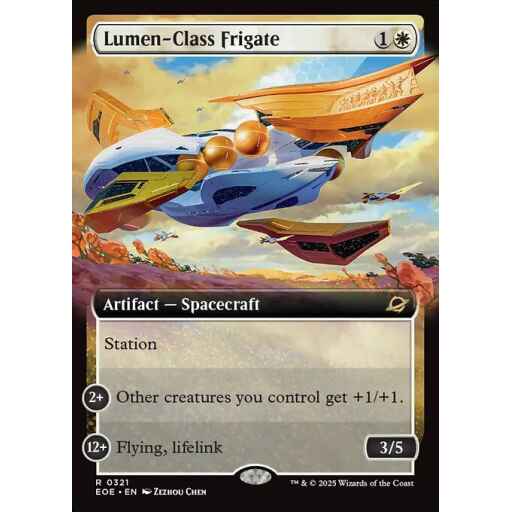 Edge of Eternities - 321 - Lumen-Class Frigate - Rare - W - Non-foil