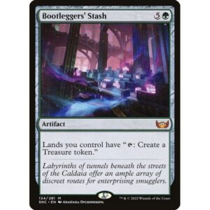 Streets of New Capenna - 134 - Bootleggers' Stash - Mythic - G - Foil