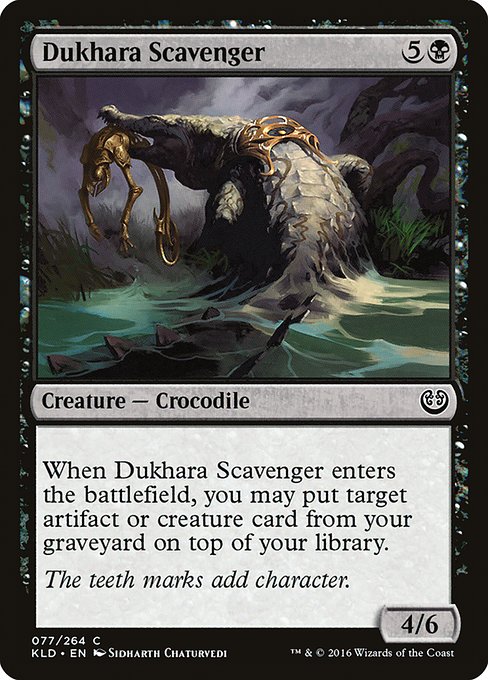 Kaladesh - 77 - Dukhara Scavenger - Common - B - Non-foil (Front)