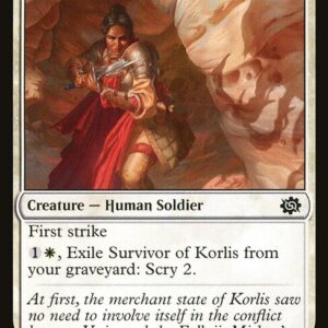 The Brothers' War - 28 - Survivor of Korlis - Common - W - Non-foil
