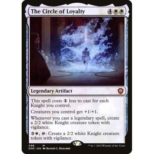 Dominaria United Commander - 98 - The Circle of Loyalty - Mythic - W - Non-foil
