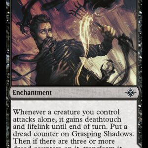 The Lost Caverns of Ixalan - 108 - Grasping Shadows // Shadows' Lair - Uncommon - C - Non-foil (Front)