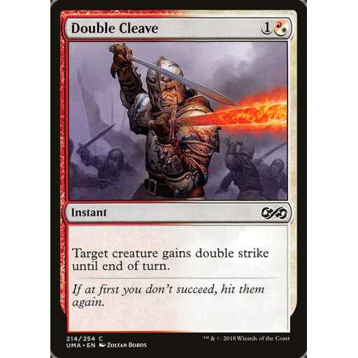 Ultimate Masters - 214 - Double Cleave - Common - WR - Non-foil