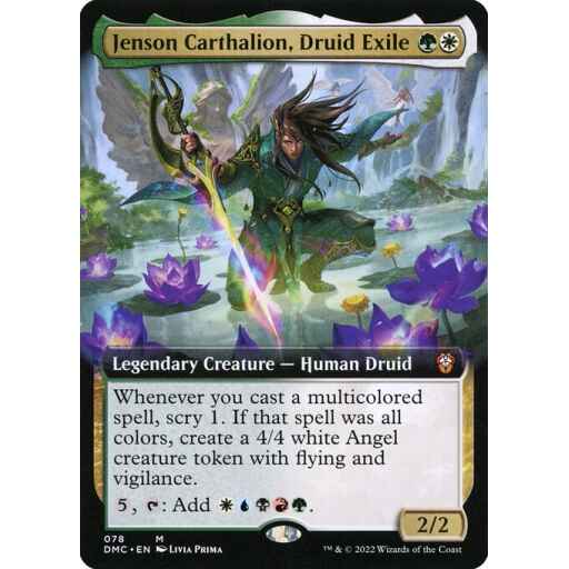 Dominaria United Commander - 78 - Jenson Carthalion, Druid Exile - Mythic - WG - Non-foil