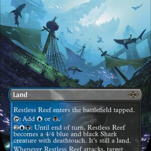 The Lost Caverns of Ixalan - 349 - Restless Reef - Rare - C - Non-foil (Front)