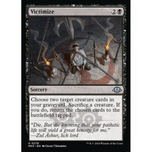 Modern Horizons 3 - 278 - Victimize - Uncommon - B - Foil